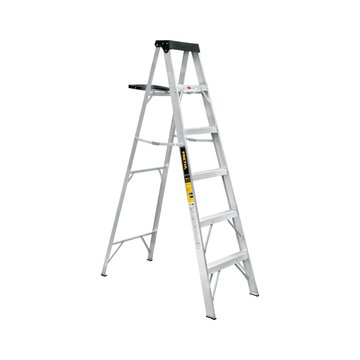 Imagen de ESCALERA ALUMINIO TIJERA 5 ESCALONES EST-35P PRETUL