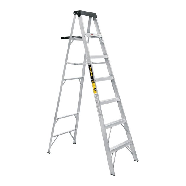Imagen de ESCALERA ALUMINIO TIJERA 6 ESCALONES EST-36P PRETUL