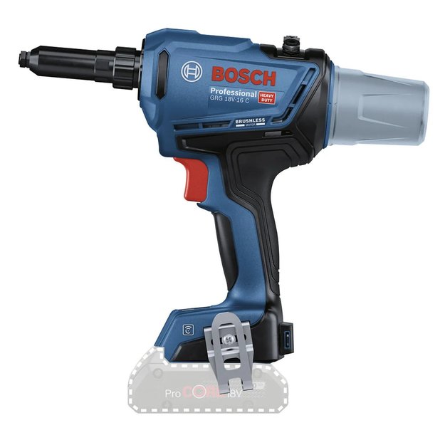 Imagen de REMACHADORA A BATERÍA GRG 18V 16C (CARCAZA) BOSCH