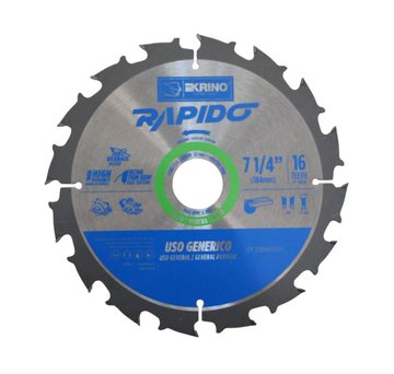 Imagen de CIRCULAR PARA MADERA 7.1/4" 24 DIENTES (184X30MM) KRINO