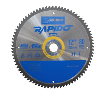 Imagen de CIRCULAR PARA ALUMINIO Y MULTIMATERIAL 12" 96 DIENTES KRINO
