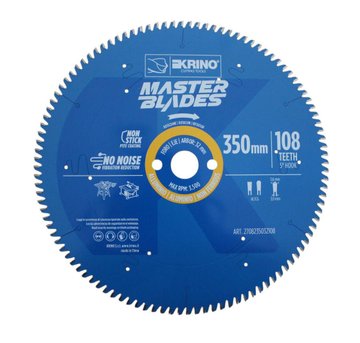 Imagen de CIRCULAR PARA ALUMINIO Y MULTIMATERIAL 14" 108 DIENTES KRINO