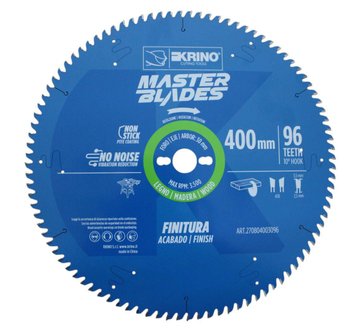 Imagen de CIRCULAR PARA MADERA 16" 96 DIENTES (400X3.5/30MM) KRINO
