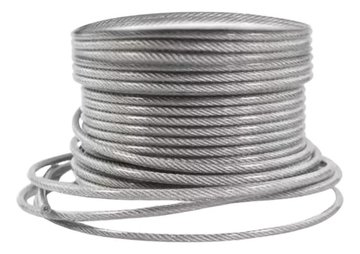 Imagen de CABLE ACERO FORRADO PVC 1/8" 3.2MM