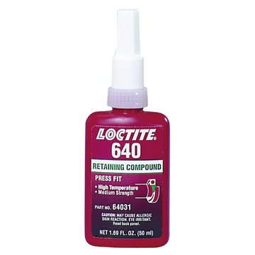 Imagen de FIJADOR PIEZAS CILÍNDRICAS 640/31 50ML LOCTITE