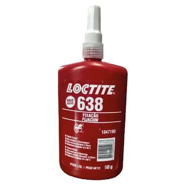 Imagen de FIJADOR PIEZAS CILÍNDRICAS 638 50ML CURADO RÁPIDO LOCTITE