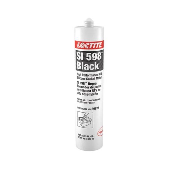 Imagen de SILICONA OXÍMICA 260° NEGRO 300ML 598/75 LOCTITE