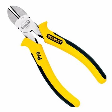 Imagen de PINZA CORTE DIAGONAL PROFESIONAL CON AISLANTE 6" STANLEY