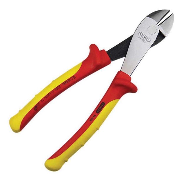 Imagen de PINZA CORTE DIAGONAL AISLACIÓN 1000V MAX STEEL 8" STANLEY
