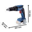 Imagen de ATORNILLADOR DRYWALL A BATERÍA GTB 185-LI 18V 2.0AH BOSCH