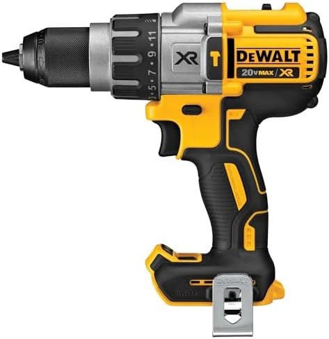 Imagen de TALADRO ATORNILLADOR CON PERCUTOR BATERÍA 20V (CARCAZA) DEWALT