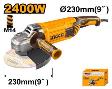 Imagen de AMOLADORA ANGULAR 9" 2400W INGCO