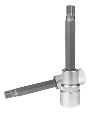 Imagen de DADO MULTIESTRIADO MACHO LARGO ENCASTRE 1/2" M8 LTI