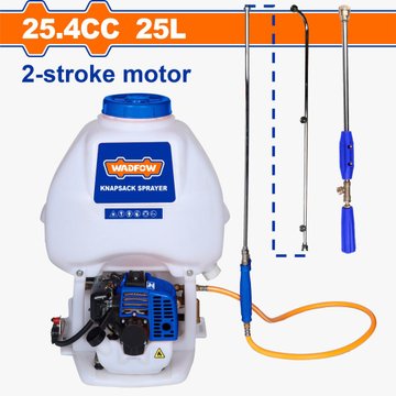 Imagen de MOTOPULVERIZADOR FUMIGADOR MOCHILA NAFTA WADFOW