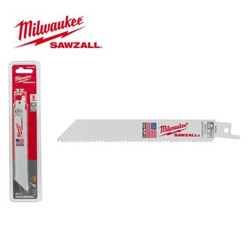 Imagen de HOJA SIERRA SABLE PARA METAL 150MM 8/12T MILWAUKEE