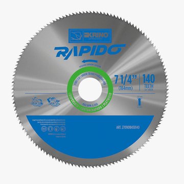 Imagen de CIRCULAR PARA COMPENSADO 7.1/4" 140D 184X30 KRINO