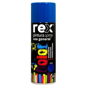 Imagen de ESMALTE SINTÉTICO AEROSOL AZUL 400ML REX