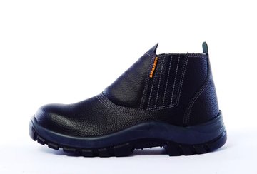 Imagen de BOTÍN NEGRO ELASTIZADO SIN CORDONES TALLE 36 WORKSAFE