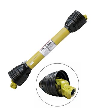 Imagen de CARDÁN CAT6 CRUCETA 30.2x92 1800MM 62/100HP TUBO TRIÁNGULO AMA