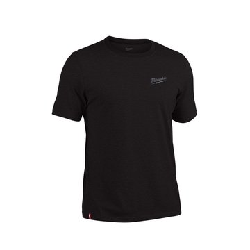 Imagen de REMERA MANGA CORTA NEGRA TALLE M 603B-M MILWAUKEE