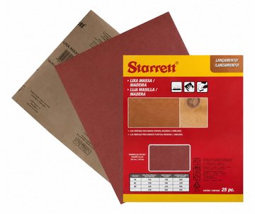 Imagen de HOJA DE LIJA PARA MADERA GR.60 STARRETT