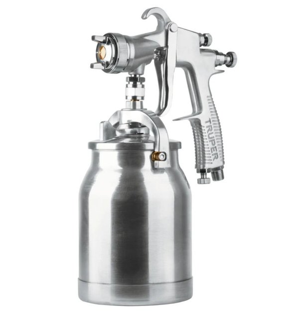 Imagen de PISTOLA PARA PINTAR HVLP BOQUILLA 1.4MM 1L TRUPER