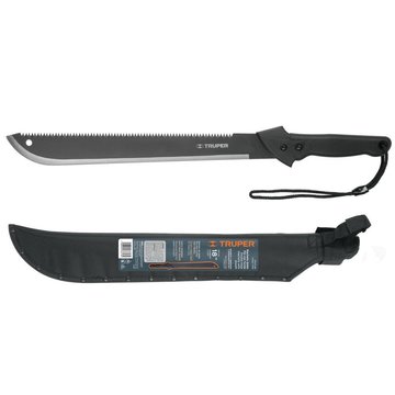 Imagen de MACHETE DOBLE FILO 18" CON FUNDA TRUPER