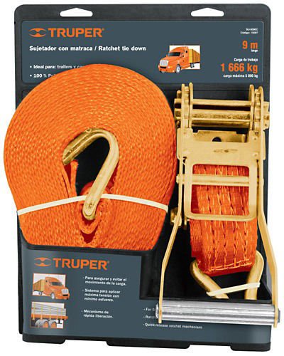 Imagen de CINTA SUJETA CARGA 5TON 5CM X 9M TRUPER