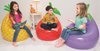 Imagen de PUFF INFLABLE BASE 72X72 BERENJENA 81CM FRUTILLA 94CM PIÑA 89C BESTWAY 75066 Q12