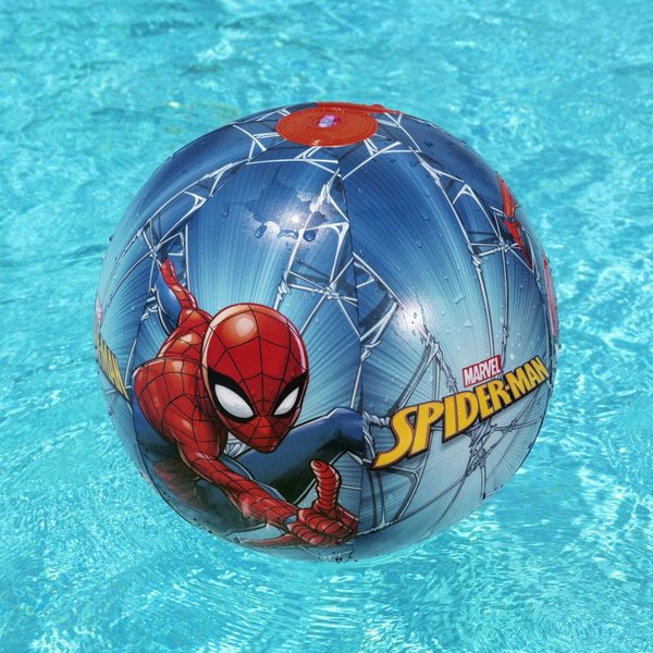 Imagen de PELOTA INFLABLE SPIDERMAN 51CM BESTWAY 98002