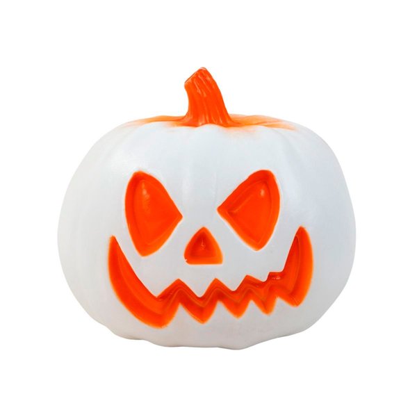 Imagen de LAMPARA LED CALABAZA C/LUZ SONIDO SENSOR APLAUSO 20X22CM A PILA 3203-DS2067W Q9