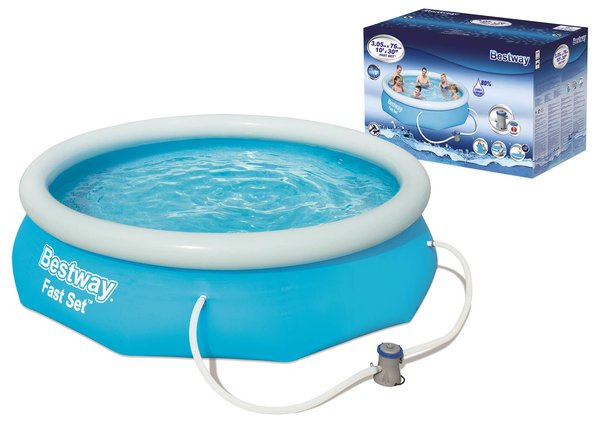 Imagen de PISCINA GOMON 3800LT C/BOMBA Y FILTRO 305X76CM BESTWAY 57270 Q1