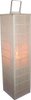 Imagen de CANDELABRO MADERA Y REJILLA METAL RECT ALTO  TIPO FAROL  C/ASA 78CM  HH13S433 Q2