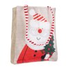 Imagen de BOLSA NAVIDEÑA ARPILLERA C/DISEÑO 2 DISEÑOS 23GR 16X19X5CM 32982 Q192M6