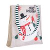 Imagen de BOLSA NAVIDEÑA ARPILLERA C/DISEÑO 2 DISEÑOS 23GR 16X19X5CM 32982 Q192M6