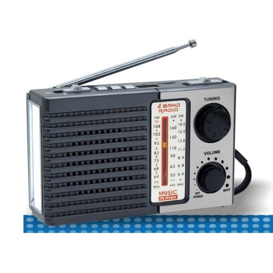 Imagen de Radio AM/FM MK918 Recargable
