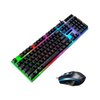 Imagen de Kit Teclado y Mouse Gamer RGB JK-1980