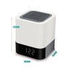 Imagen de Parlante Reloj Despertador Bluetooth Veladora RGB Recargable GT-1412