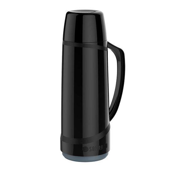 Imagen de Termo 1L CRISTAL SOPRANO NEGRO