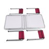 Imagen de Mesa de Camping plegable de aluminio con 4 banquetas