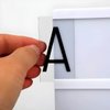 Imagen de Cartel Luminoso Led Letras Numeros Simbolos 36x18cm