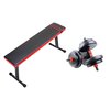 Imagen de Banco Plano Multifunción + 2 Mancuernas 30 kg