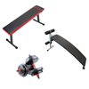 Imagen de Banco Plano + Banco Abs + 2 Mancuernas 20kg