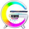 Imagen de Veladora Portatil RGB Cargador Parlante Inalambrico Bluetooth