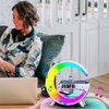 Imagen de Veladora Portatil RGB Cargador Parlante Inalambrico Bluetooth