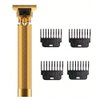 Imagen de Corta Barba T9 recargable USB 4 Peines Gold Vintage