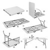 Imagen de Mesa Plegable Camping Jardin 155x70 cm