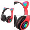 Imagen de Auricular Bluetooth Con Orejas Y Luces Led RGB HF7291