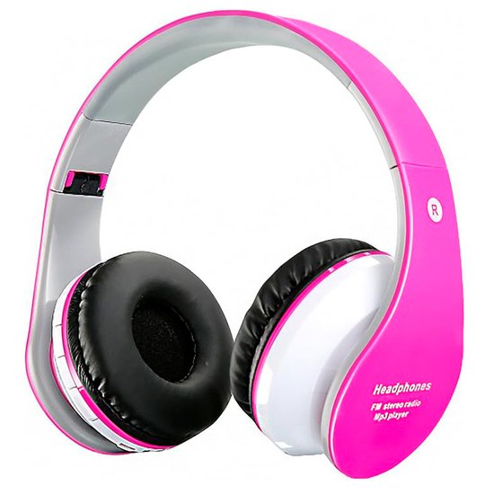 Imagen de Auricular Bluetooth  Inalámbrico  HF732 Rosa