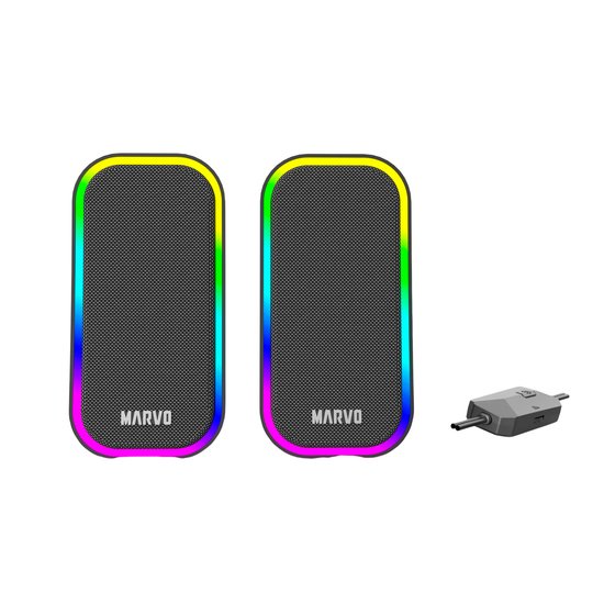 Imagen de Parlante Gamer USB Marvo Havoc 20